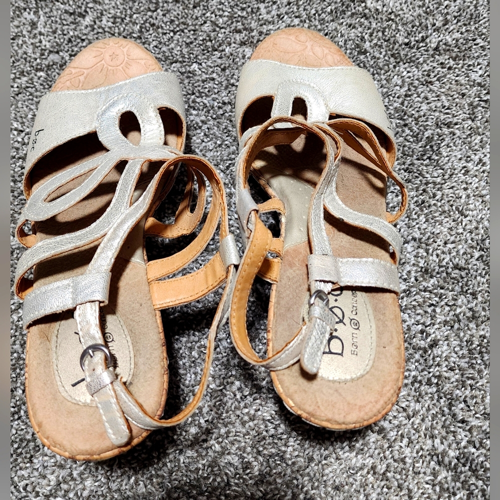 Born Concept Gold Shoes 9